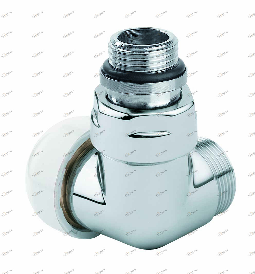 Carlo Poletti V75100HDX Держатель коаксиальный, правый или левый с соединением под стальную трубу 