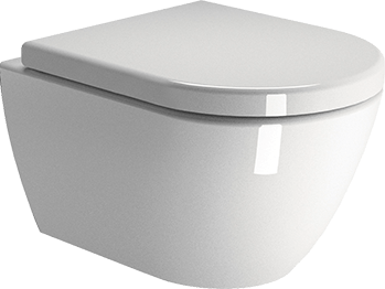 881811 Подвесной унитаз настенный Белый GSI ceramica Pura Италия - Вид №2