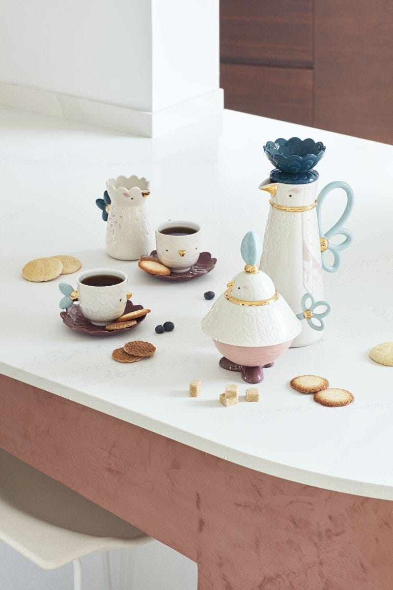 Фарфоровый кофейный набор Lladró Kawki ARCH-00144874 - Вид №1