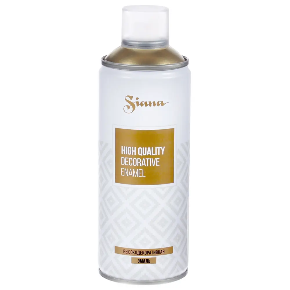 Аэрозольная эмаль SIANA HQ зеркальное золото для декоративных покрытий 81946482 STLM-0014438 - Вид №1
