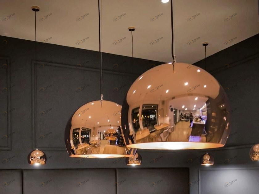 Olev Подвесной светильник светодиодный медный sun-id-1467145