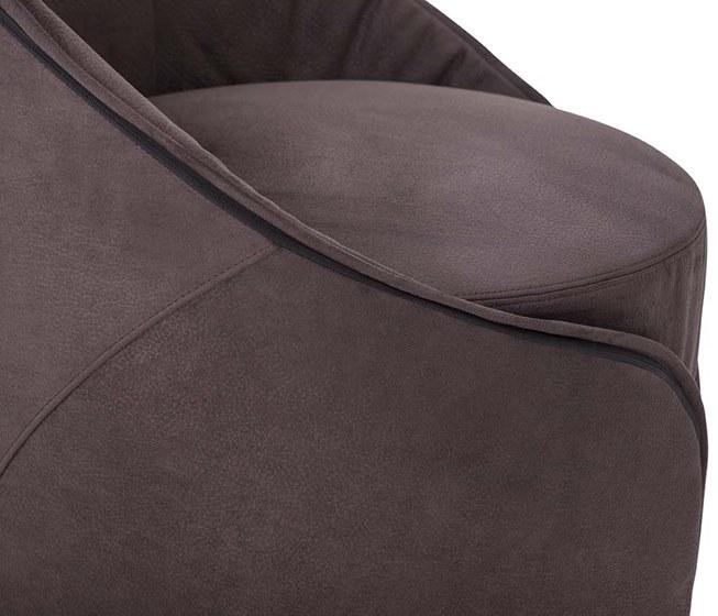 Tonin Casa Кожаное кресло с высокой спинкой Mama T7239  - Вид №2