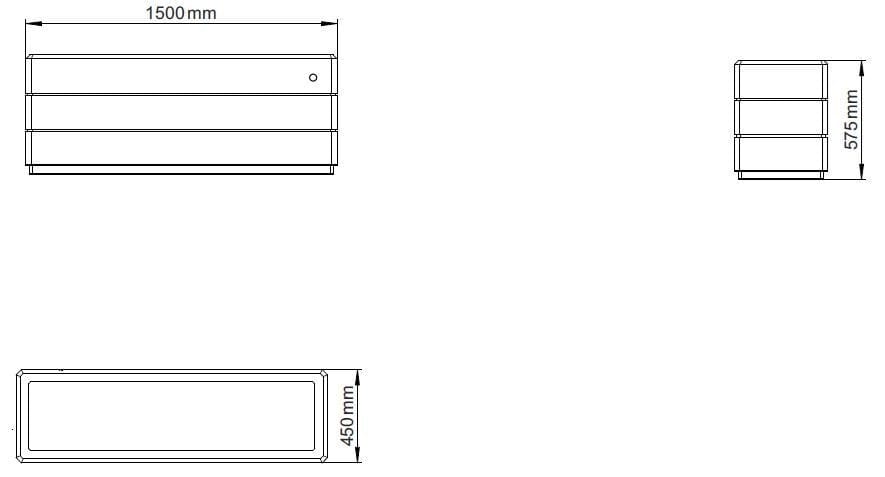 Бетонная плантатор ENCHO ENCHEV - ETE 131 ARCH-00019065 - Вид №1
