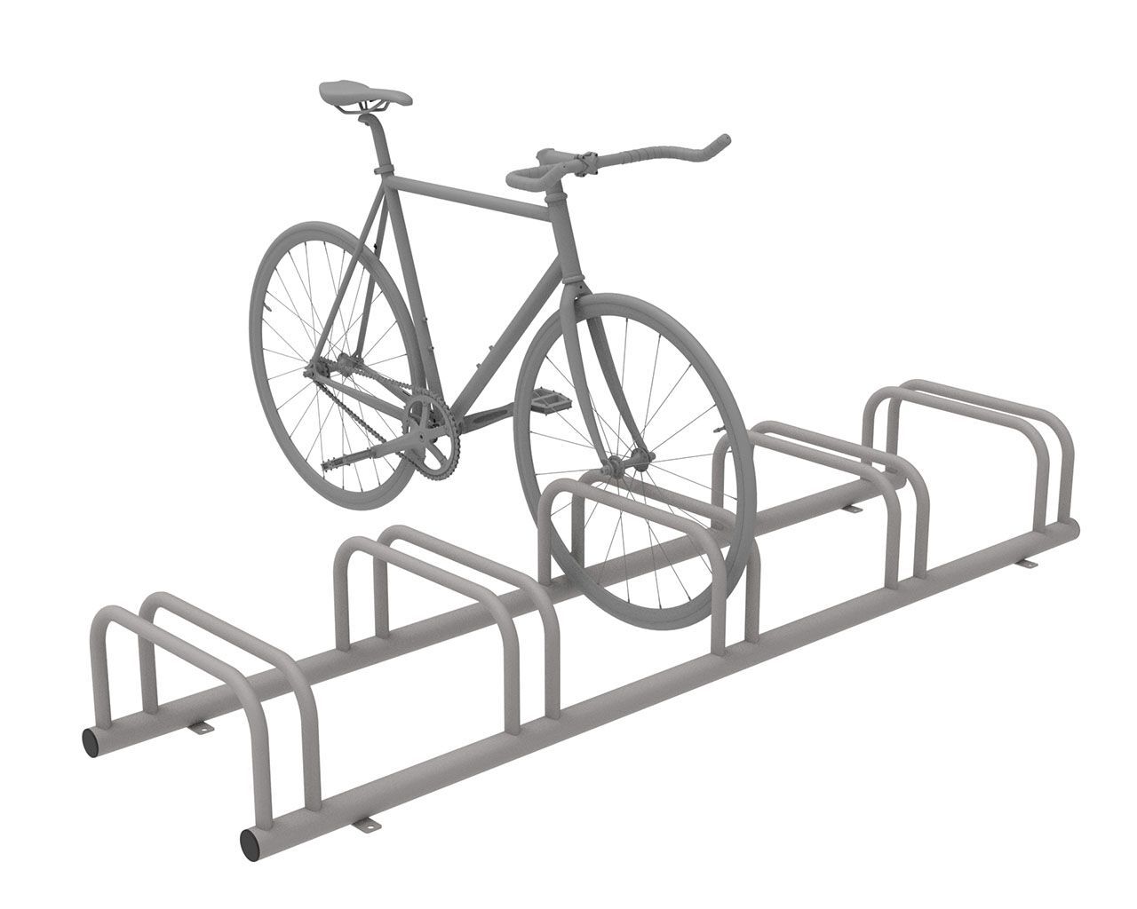 Стойка для велосипедов из оцинкованной стали Lazzari FAST ARCH-00051467 - Вид №9