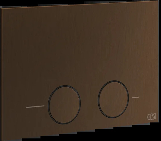 Запорная пластина 54617 845 Gessi Inverso ТЕМНАЯ БРОНЗА