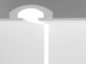 Eleni Светодиодная фата вмонтирована в подвесной потолок  El112