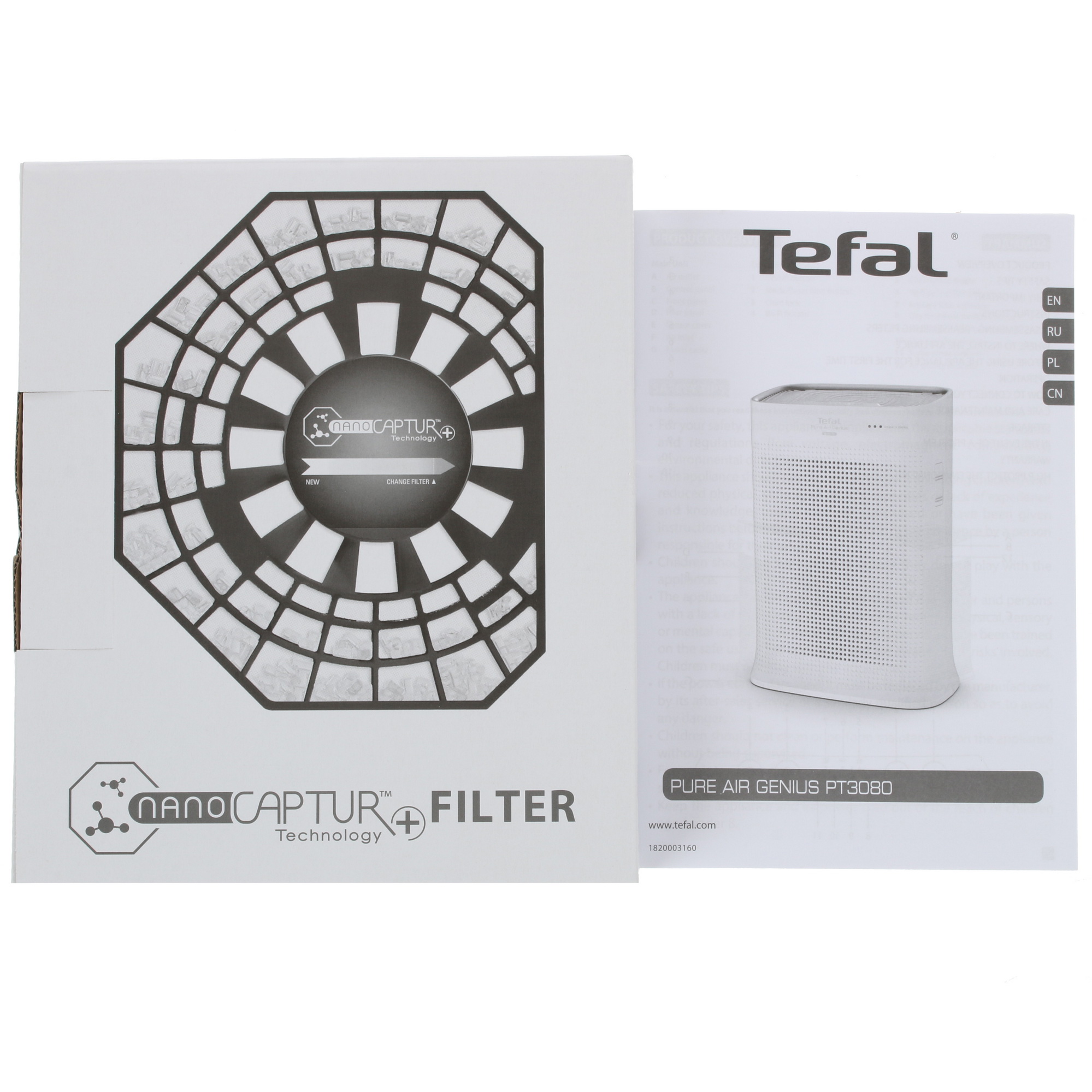 1653510 Очиститель воздуха Tefal PT3080F0 белый STDN-0052443 - Вид №5