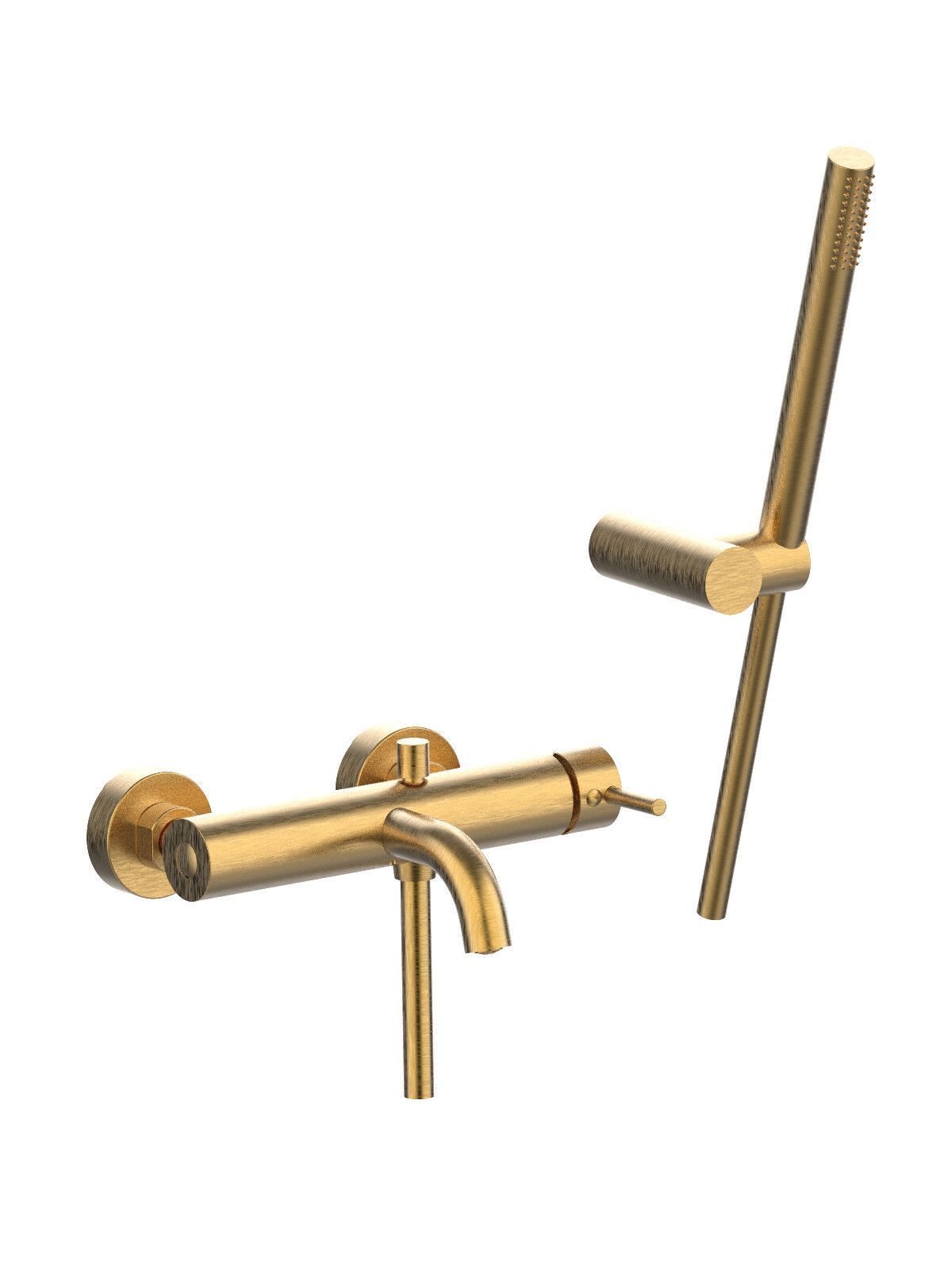 Внешний смеситель для ванны с ручным душем Rubinetterie Frattini Pepe XL ARCH-00058407 - Вид №4