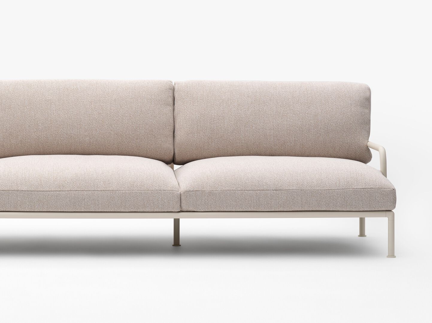 Тканевый садовый диван с подлокотниками FAST Roè ARCH-00001273 - Вид №1