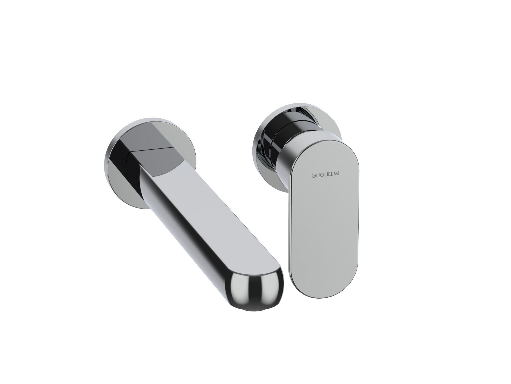 Однорычажный настенный смеситель для раковины GUGLIELMI RUBINETTERIE Gugu ARCH-00099555