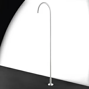 Излив напольный HIRO CHP51L серебристый глянцевый