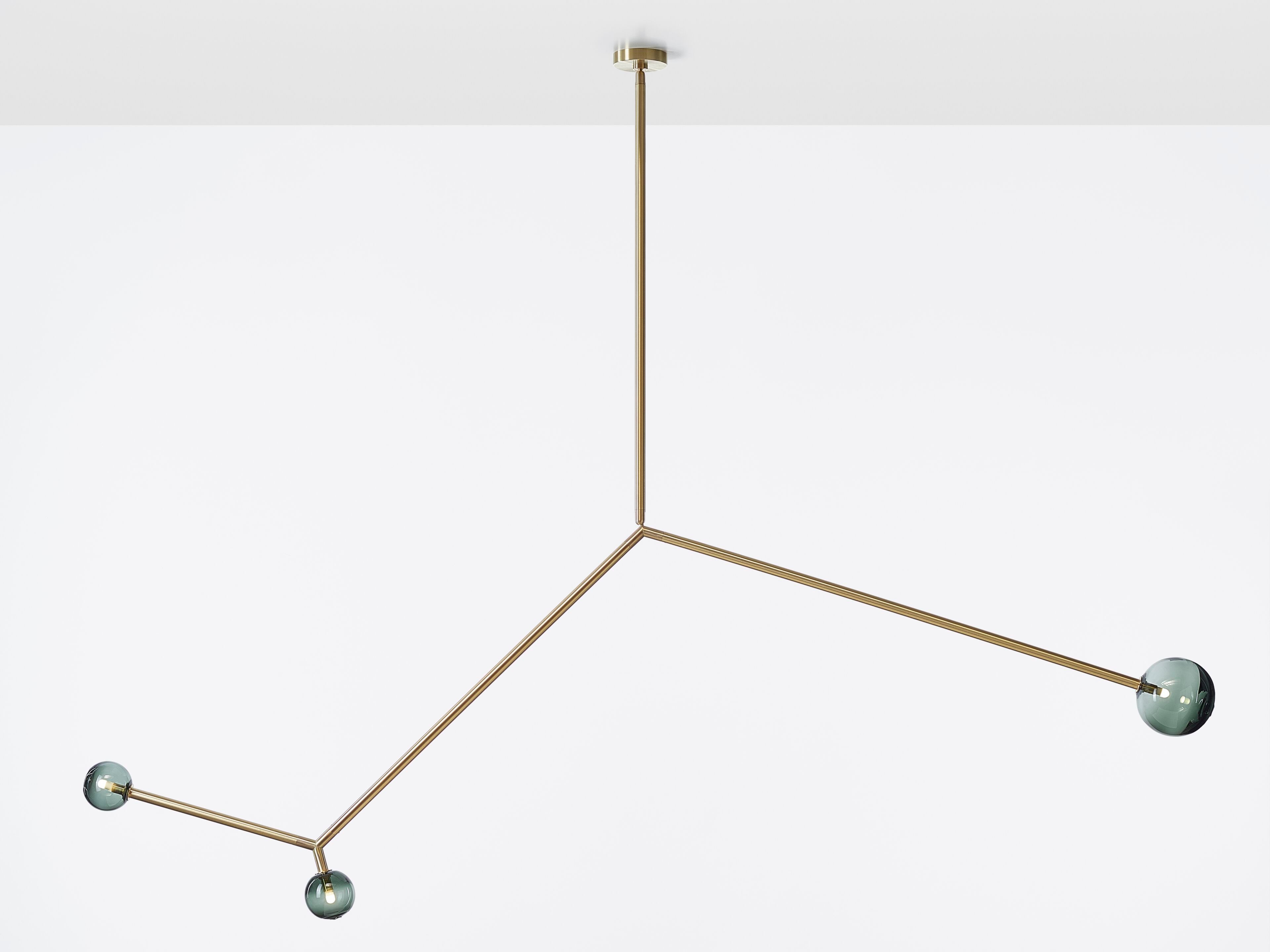 Латунный светодиодный подвесной светильник SkLO ANGLE 3.0 ARCH-00137043