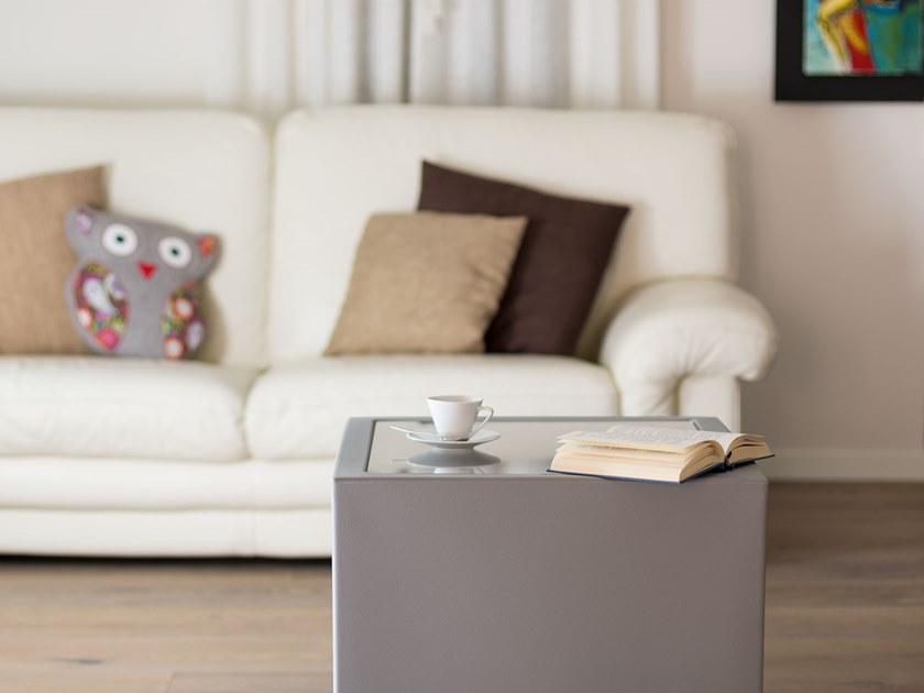 Lyxo Design Квадратный журнальный столик из оргстекла и полиэтилена Home fitting Ta320-dm5555  - Вид №1