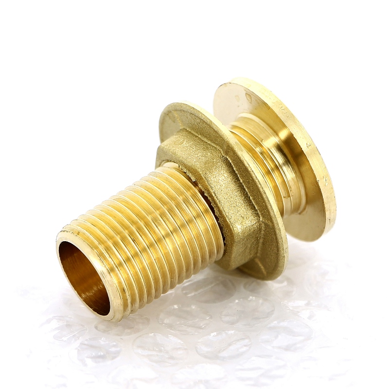 Выпуск резервуарный фланец-Н с контргайкой и заглушкой TIEMME 1/2" 1500153 - Вид №2