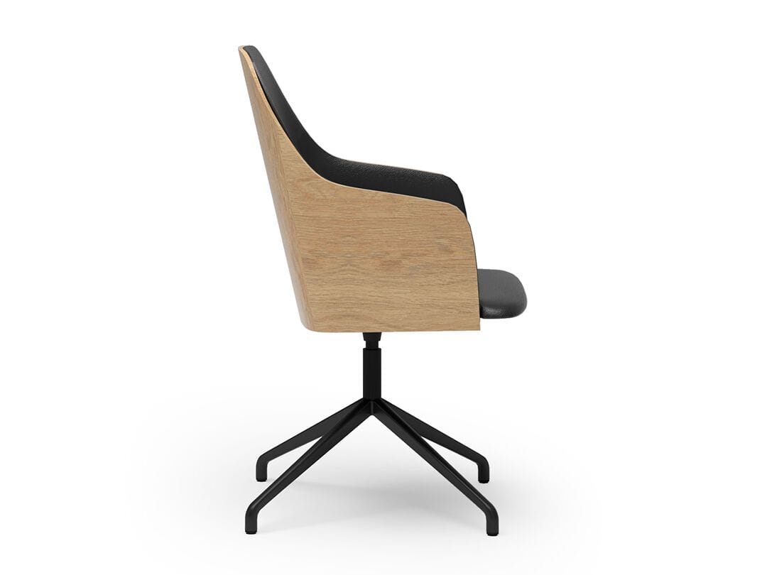 Поворотный стул для конференций с подлокотниками SCHNEEWEISS interior FF9 PAULA ARCH-00093471 - Вид №1