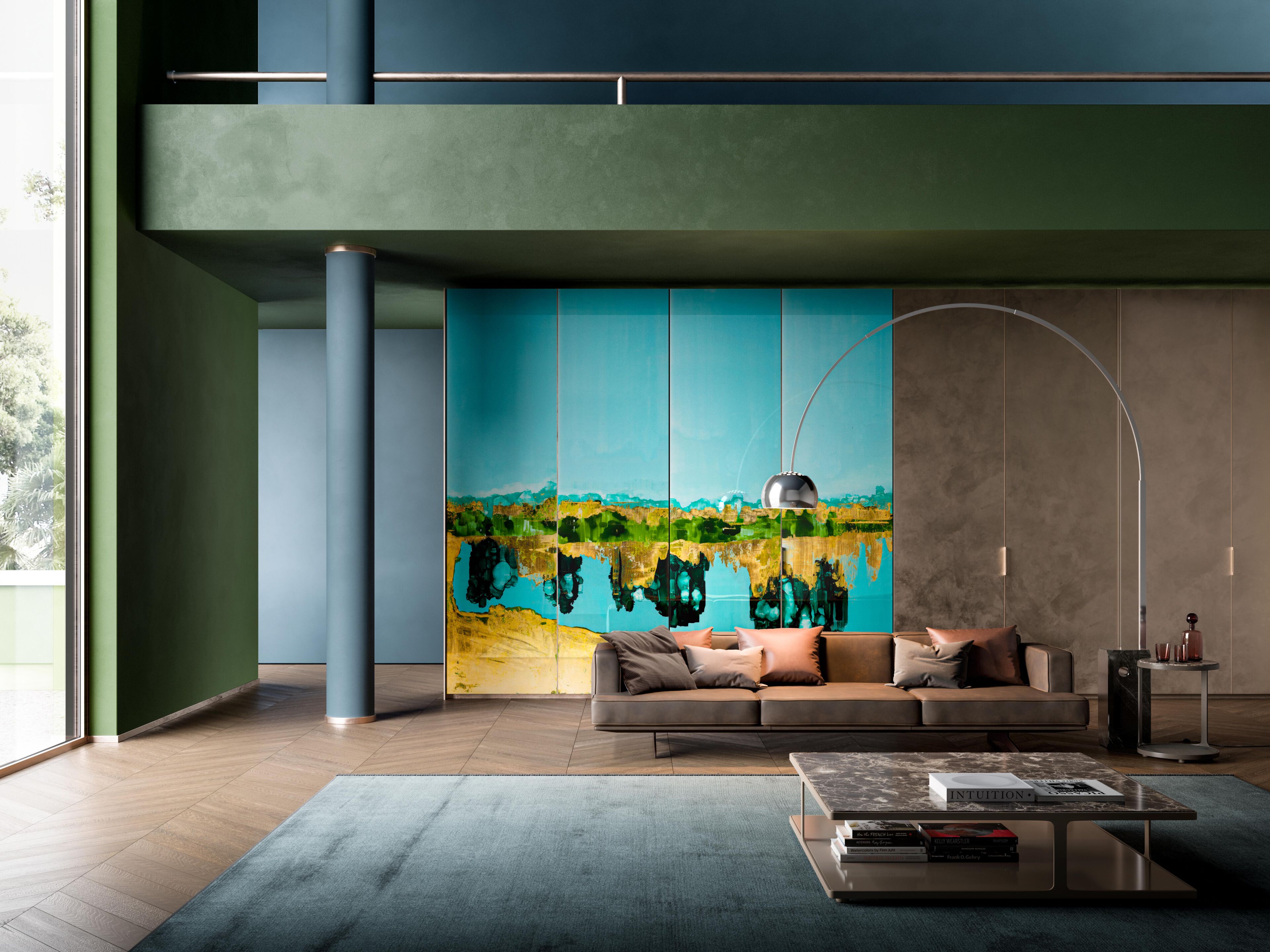 Покрытие из стекла ARTE VENEZIANA итальянские пейзажи ARCH-00152431 - Вид №1