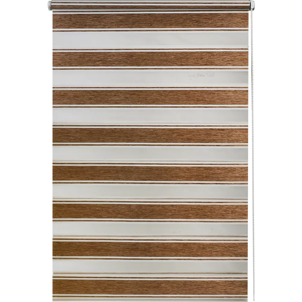 Штора рулонная день-ночь Дэли 60x160 см коричневая 84421725 STLM-2092317 MIAMOZA