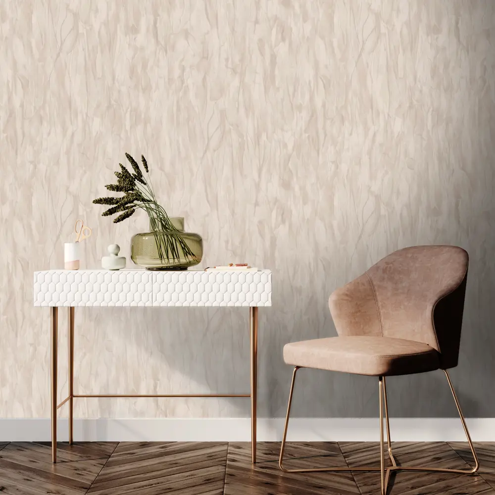 Обои флизелиновые Euro Decor Fjord бежевые 1.06 м ED7114-01 88477296 STLM-2061296 - Вид №2