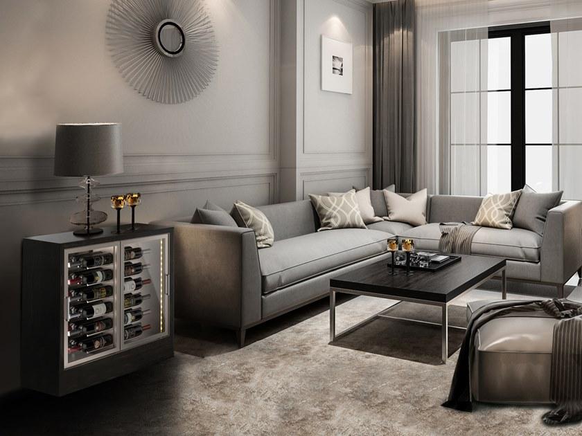 EXPO Алюминиевый винный шкаф со стеклянными дверцами Mod 20 Md-h24/md-m24/md-c24 - Вид №2