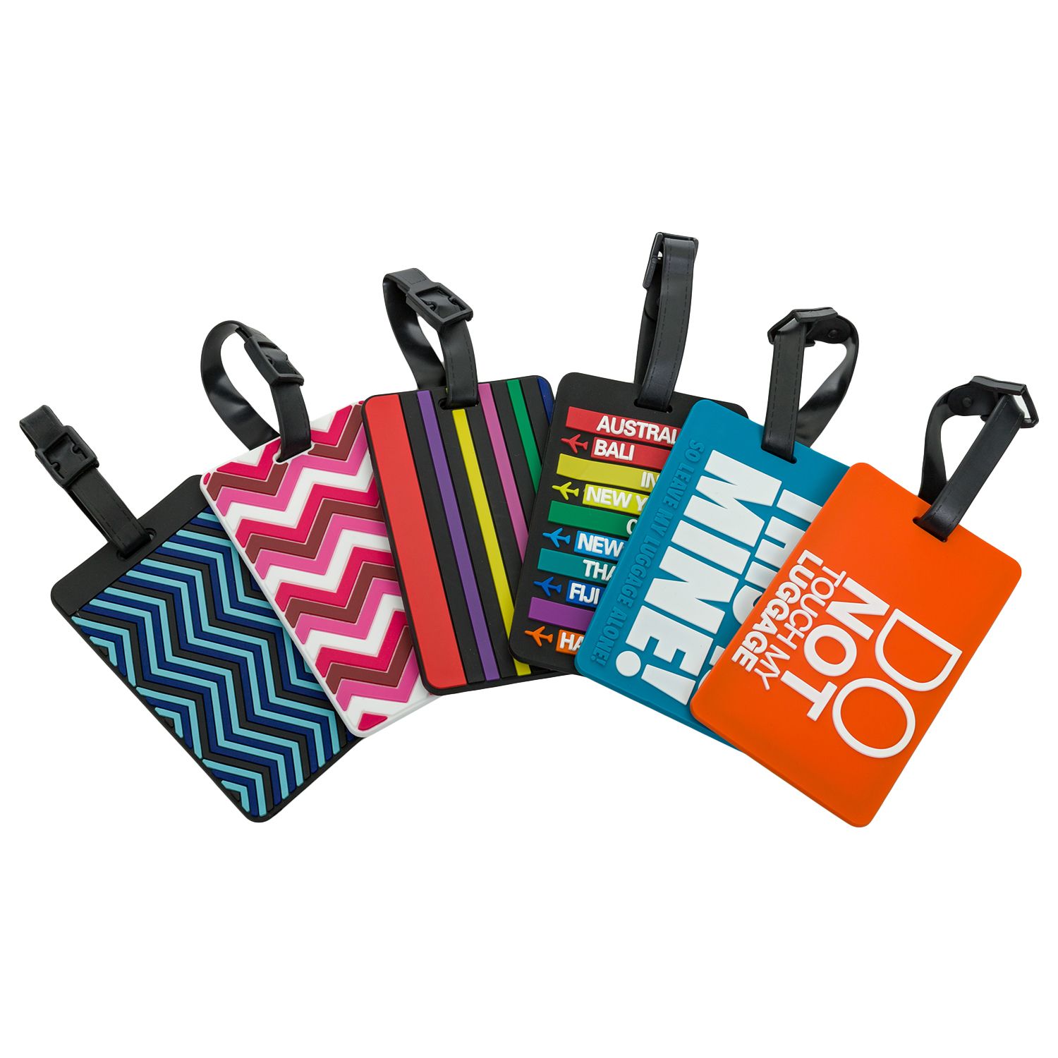 EA8026/02ZigzagBlue Бирка для багажа EA8026/02 ID Tag Epic Travel Accessories 2.0  - Вид №3