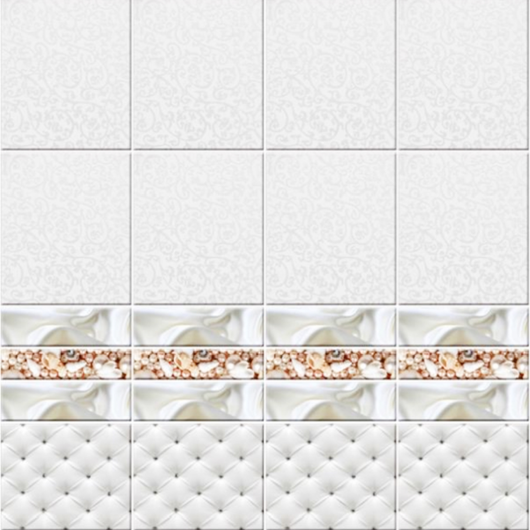 Панель пласт. "Новита" Орхидея белая (Добор) 2,7*0,25 АКВАТОН Novita STSR-404 - Вид №1