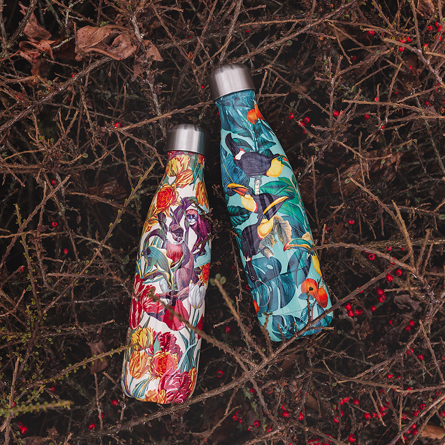 B500TRTOU Термос tropical, toucan, 500 мл Chilly's Bottles  - Вид №1
