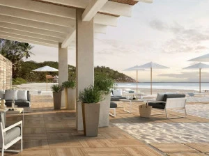 MARAZZI Наружный пол из керамогранита с имитацией дерева Treverk