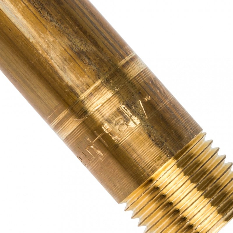 Сгон НН 1" 150 мм латунь STOUT SFT0032001150 - Вид №2