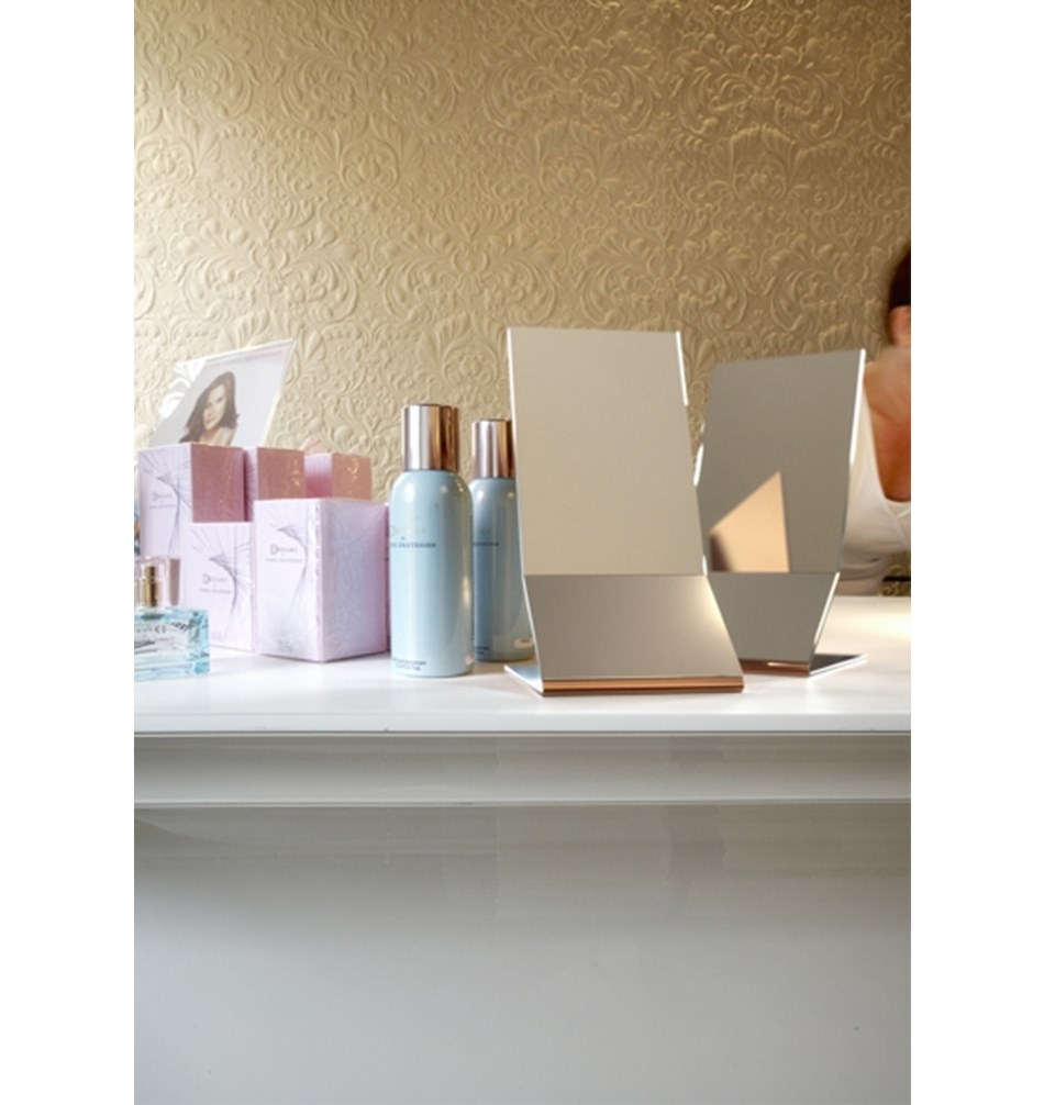 FROST Зеркало 4122, стол » медь Нержавеющая сталь Медь U4122-C  - Вид №4