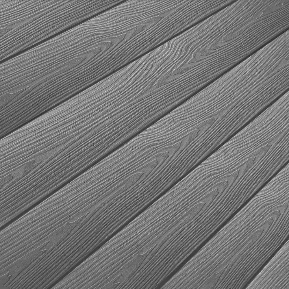Террасная доска ДПК T-Decks цвет Серый 4000x150x25 мм двусторонний вельвет 0.6 м² STLM-2057427 - Вид №10