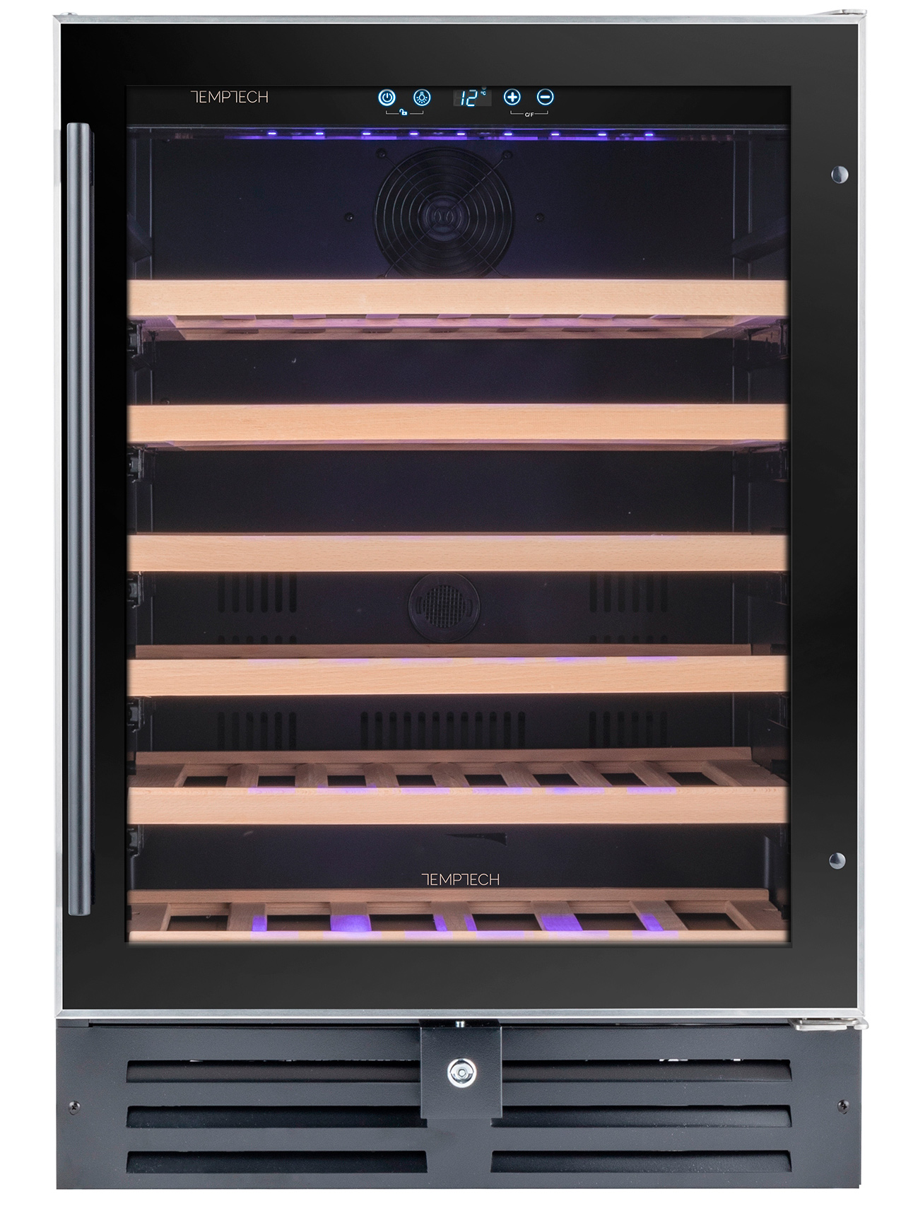 5360099 Винный шкаф Temptech WPQ60SCB серебристый, черный STDN-0024964 - Вид №1