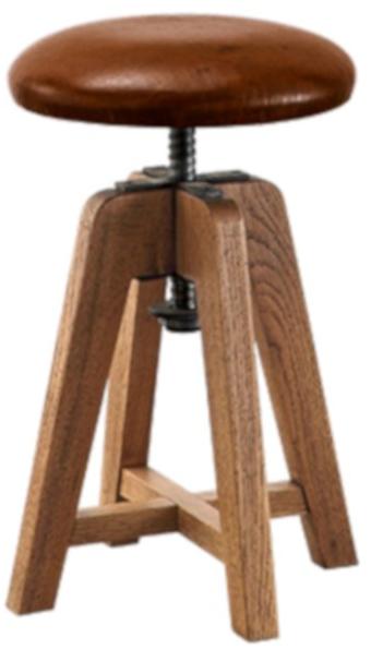 Devina Nais Табурет из массива дерева со встроенной подушкой sun-id-1499120 - Вид №1