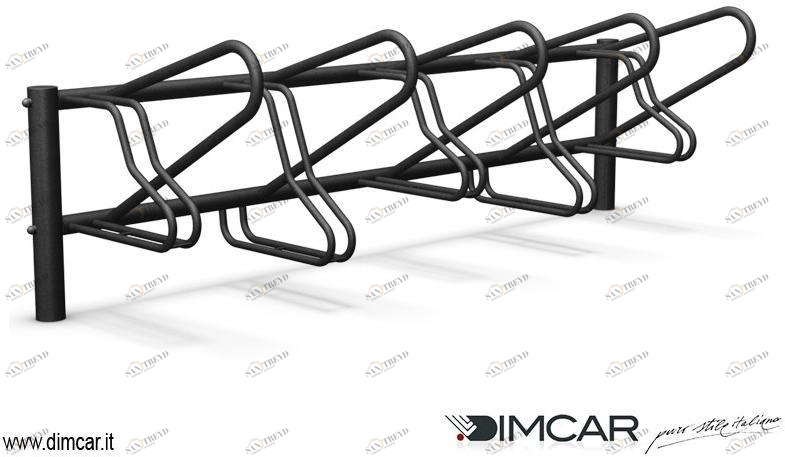 DIMCAR Крепление для велосипедов из оцинкованной стали  386 