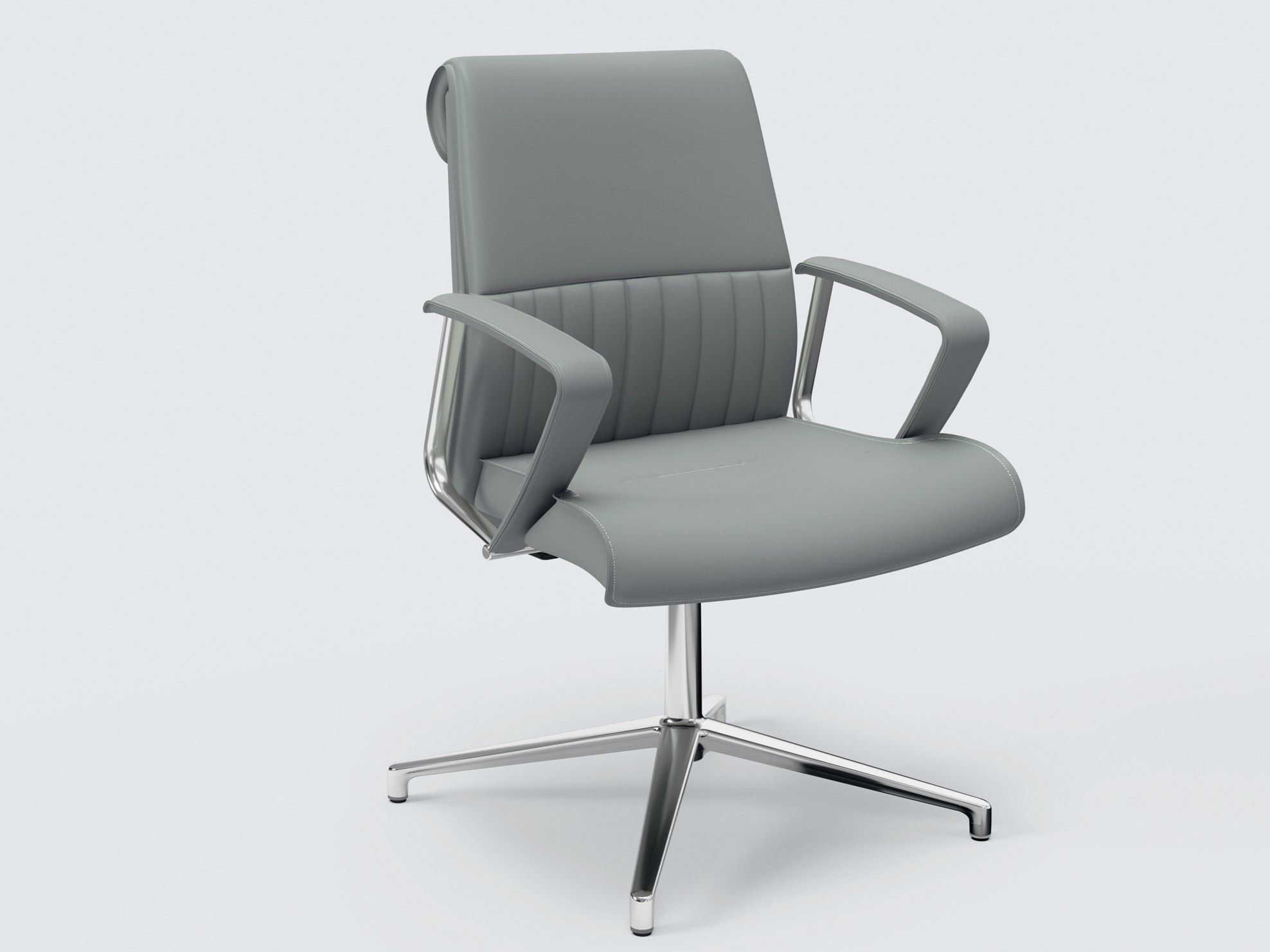 Спицевое кресло с подлокотниками для залов ожидания Ares Line Parlament ARCH-00035467 - Вид №1