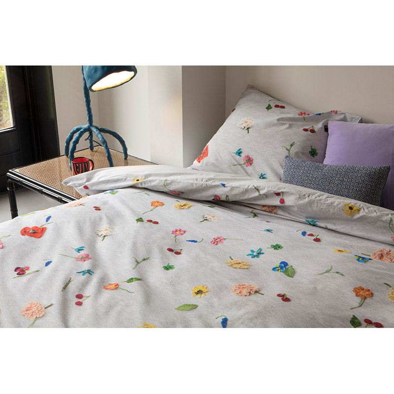 Комплект постельного белья  "Вязанные цветы" 200 х 220 см SNURK KNITTEDFLOWERS200X220CM - Вид №3