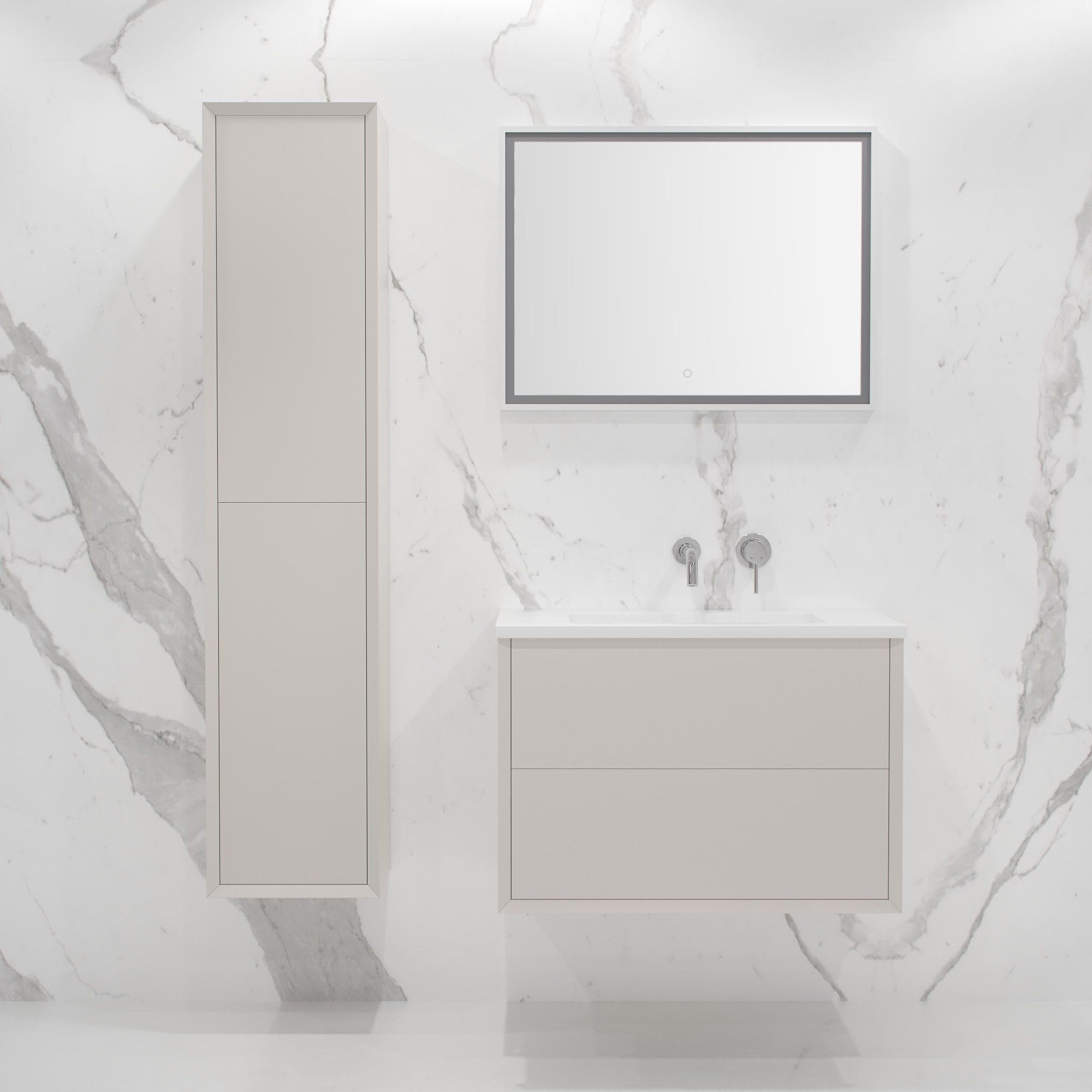 Деревянная подвесная колонна для ванной комнаты с дверями LUSSO Volini ARCH-00065792 - Вид №2