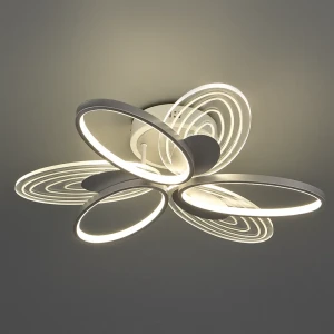 Люстра потолочная Jlight Mediana 5643/90C LED цвет белый 84315602 STLM-2063296