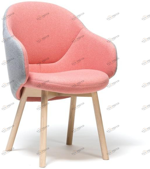 TON Кресло из ткани с подлокотниками Albu 323 415