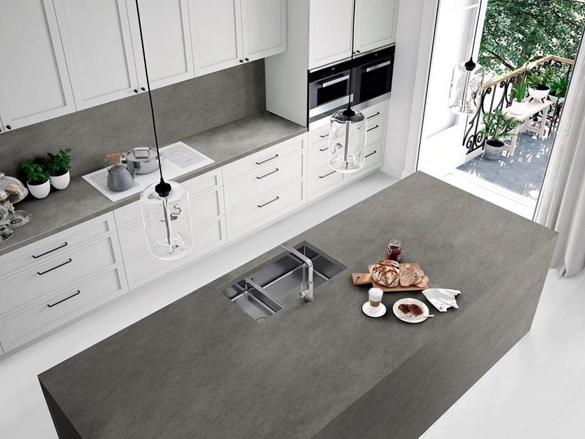 Arklam Кухонная столешница из спеченной керамики с эффектом камня 12 mm sun-id-1375399 - Вид №2