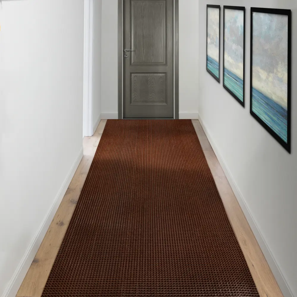 Santreyd Коричневый щетинистый коврик 90 см для защиты от грязи 89386491 STLM-1387322 - Вид №7