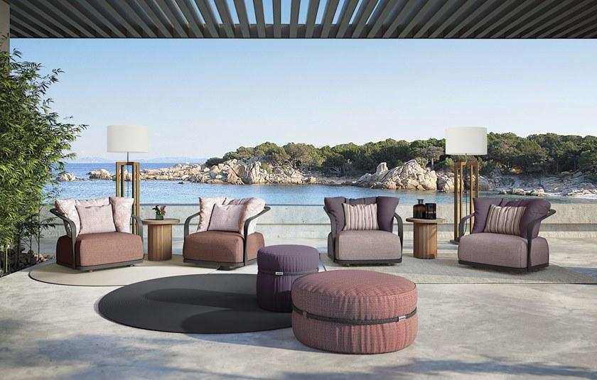 Atmosphera Садовое кресло из ткани со съемным чехлом с подлокотниками Tango Tg.pl - Вид №5