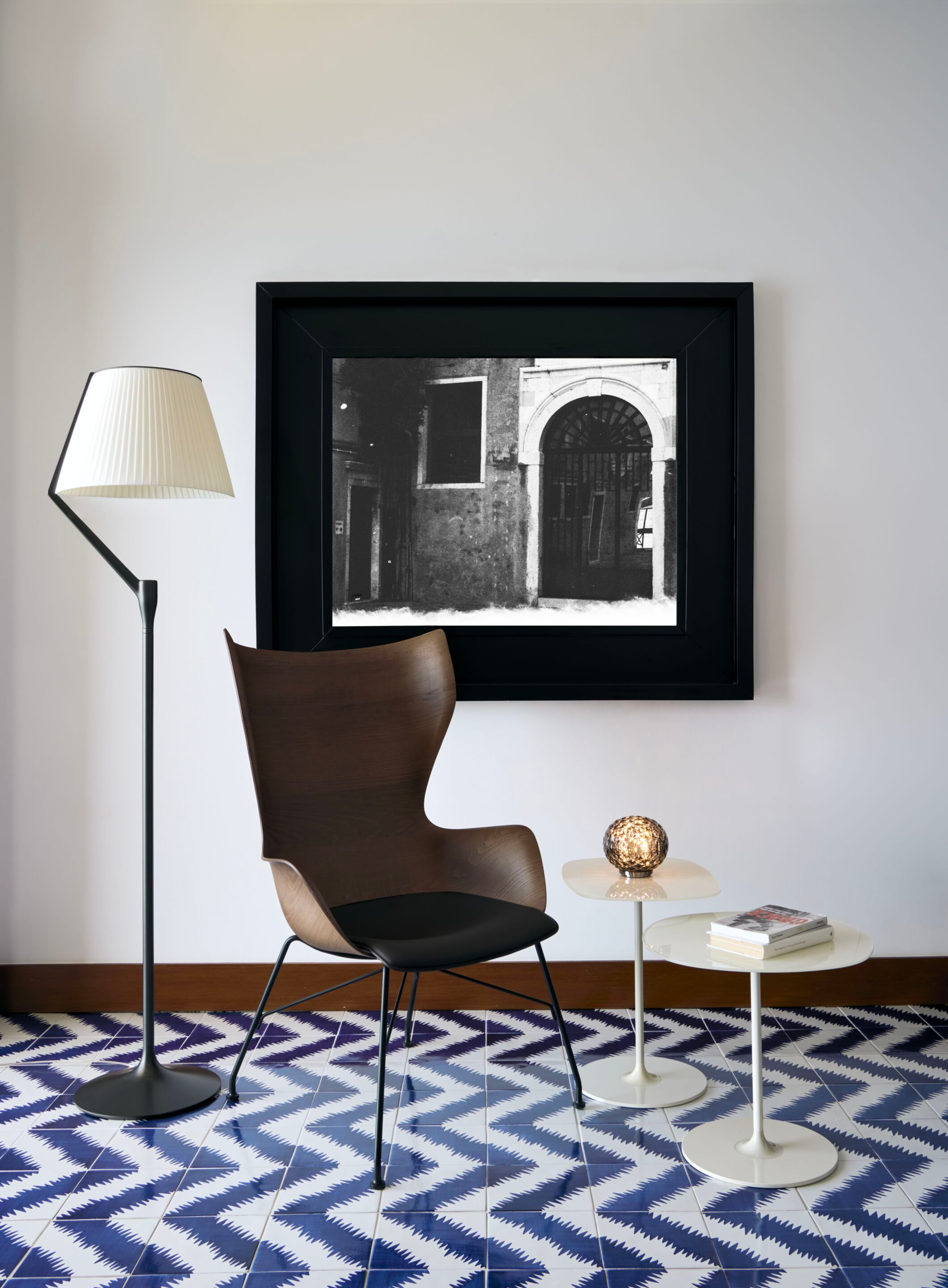 Стул из ясеня с подлокотниками Kartell Smart Wood ARCH-00047442 - Вид №3