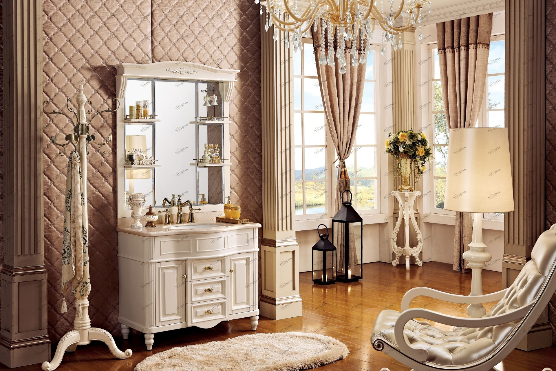 Тумба MEDICI 100 арт. TS-ME910-C-I Ивори Tessoro TSME910CI