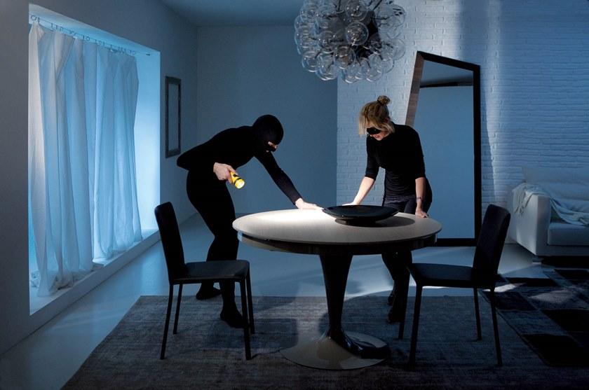 Ozzio Italia Круглый деревянный стол  T315  - Вид №3