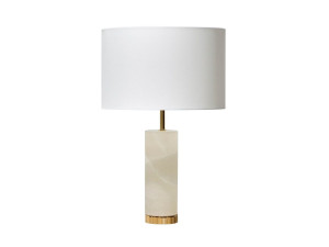 Настольная лампа из алебастра