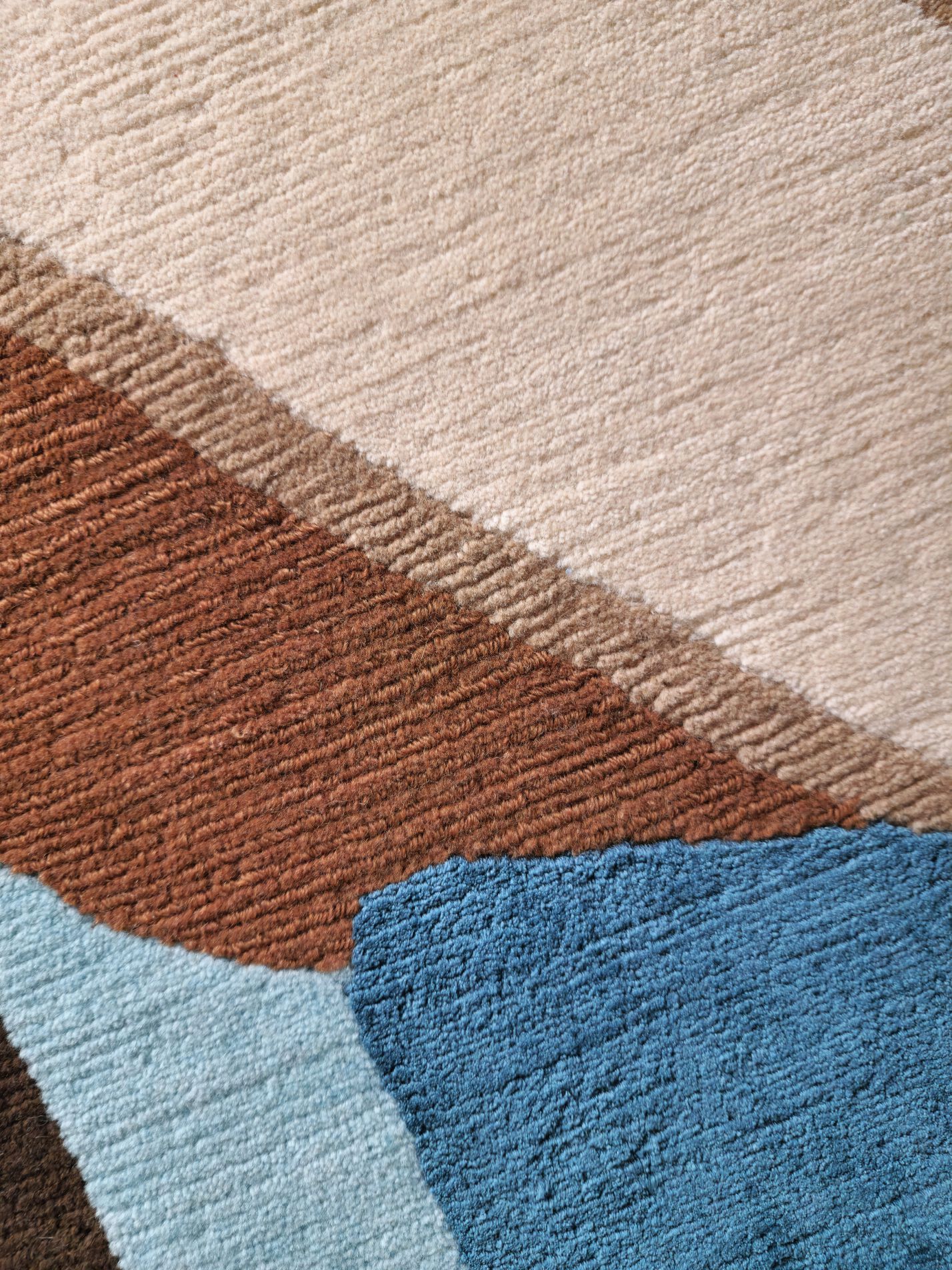 Прямоугольный ковер ручной работы Tapis Rouge абстракция ARCH-00113916 - Вид №3