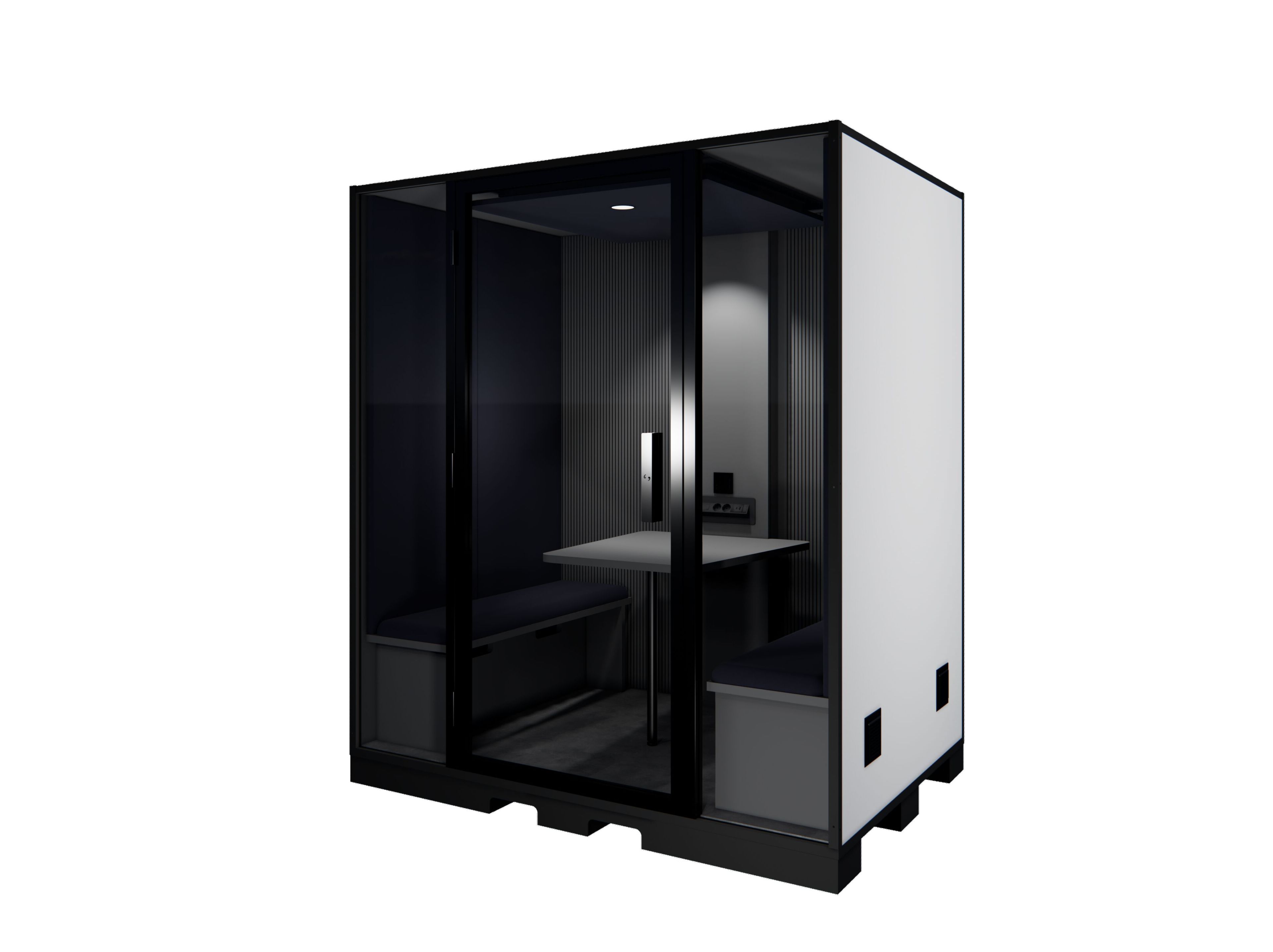 Акустическая офисная кабина со встроенным освещением Blabla-Cube Indus ARCH-00080944 - Вид №5