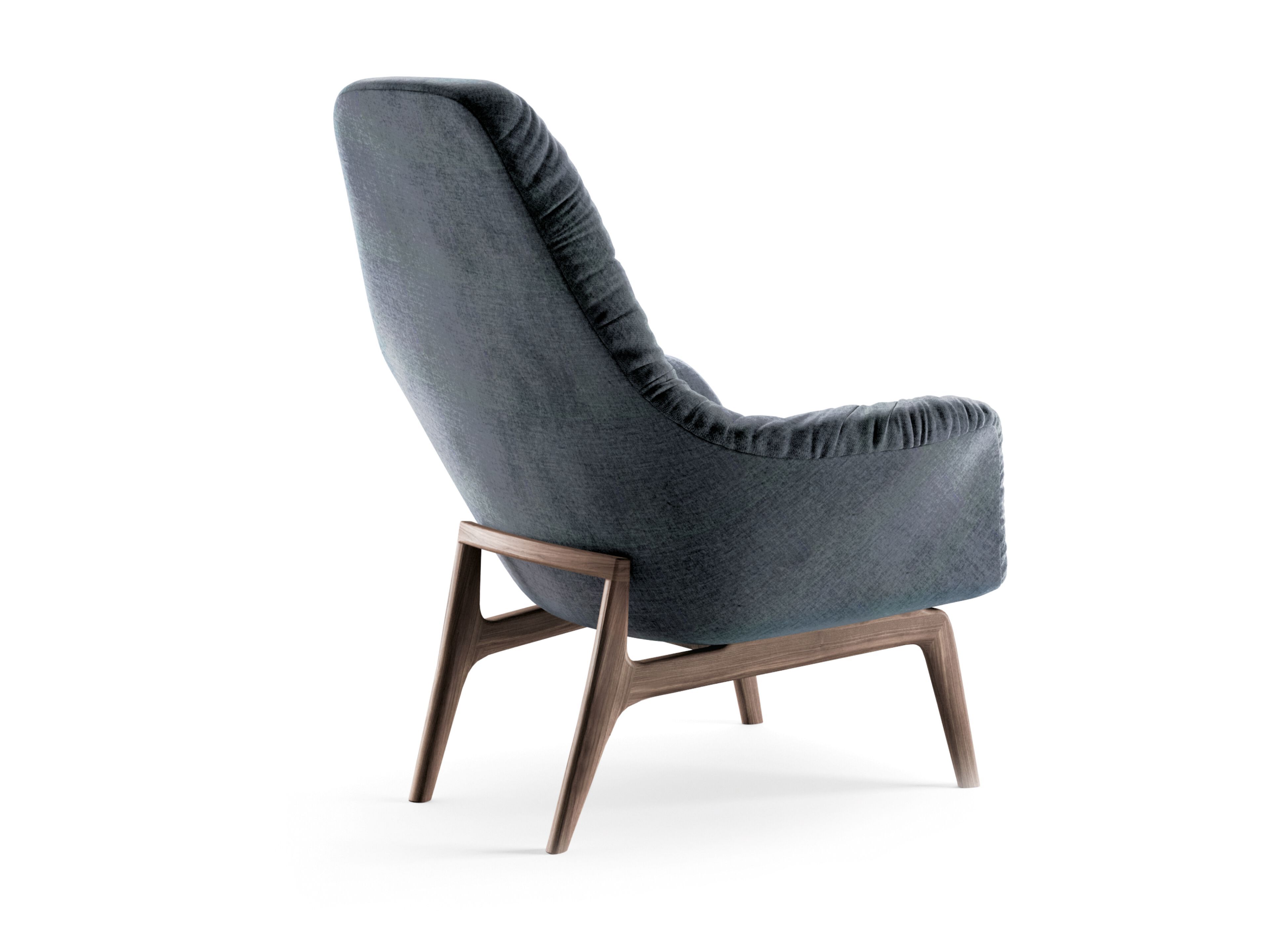 Тканевое кресло с подлокотниками Innova Imbottiti Eleven ARCH-00096867 - Вид №1