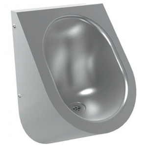 Edone Delta WF (Water Free) Овальный настенный писсуар с принтом