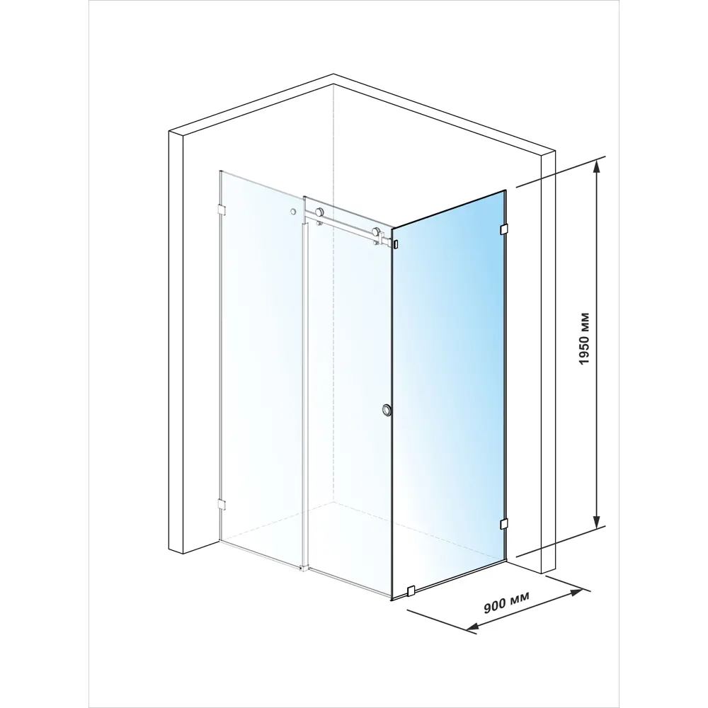 Santreyd Боковая душевая панель «Премиум» матовая 195×90 см 82301611 STLM-0024151 - Вид №6